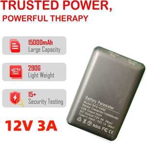 Envoltura Terapéutica Infrarroja de Cuerpo Completo 660nm 850nm para Espalda, Cintura, Hombros, Cuello, Brazos y Piernas, OEM ODM, Abrigo de Terapia de Luz Roja - Product Image 5
