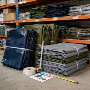 Lona de PVC Impermeable con Acabado Mate o Brillante, Lona de Doble Capa - Product Image 6