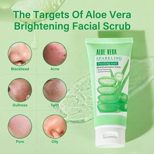 <span class=keywords><strong>Gel</strong></span> <span class=keywords><strong>Exfoliant</strong></span> Purifiant Visage à l'<span class=keywords><strong>Aloe</strong></span> Vera Naturel, Soin Apaisant et Nettoyant des Pores - Product Image 3