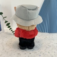 Nouvelle Poupée en Peluche Freddy Krueger & Kitty d'Halloween en Tissu Coton PP, Ornement Horreur pour Enfants de 4 à 6 Ans