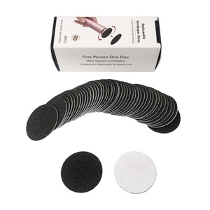 60 unidades/caja de discos de papel de lija reemplazables para lima de pies, removedor de callos - Product Image 4
