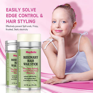 Usine Romarin Cheveux Cire Bâton pour Slick Stick Fly away Hair Tamer Cheveux Gel Bâton pour Femmes Enfants - Product Image 2