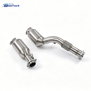 Tubería de Escape de Acero Inoxidable 304 para BMW M3 M4 F80 F82 F83 S55 3.0T, Mejora de Rendimiento, Curvado con Mandril, Euro 5, 200 Celdas - Product Image 5