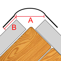 Profilés de protection d'angle en PVC sur mesure pour cloisons sèches, type bullnose, en vinyle plastique, pour murs enduits de plâtre