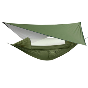 Camping en plein air moustique <span class=keywords><strong>hamac</strong></span> avec mouche de <span class=keywords><strong>pluie</strong></span> Double personne Portable chaud matelassé Pop Up Nylon <span class=keywords><strong>hamac</strong></span> tente Underquilt <span class=keywords><strong>hamac</strong></span> - Product Image 1