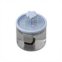 Fontaine à eau automatique pour animaux de compagnie, étanche, alimentée par USB, bol à boire en plastique solide pour chats et chiens, OEM