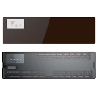Boîte de commande centrale de conception traditionnelle pour le chauffage d'appartement et de maison Application de pièce de thermostat de câblage de chauffage de fil de 230v