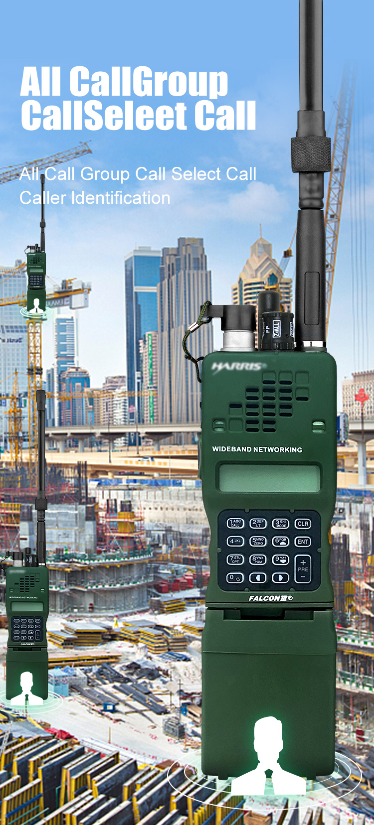 AN/PRC-152A(UV) Tactical CS Secure Walkie Talkie MBITR IPX7 VHF