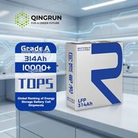 Sel Baterai Lithium LiFePO4 REPT 3.2V 314Ah 280Ah 100Ah Kapasitas Tinggi 10000 Siklus Dalam untuk Paket Baterai