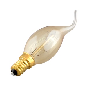 240V <span class=keywords><strong>25W</strong></span> Lámpara colgante decorativa C35 Bombillas incandescentes Bombilla de vela retro E14S Bombilla Edison vintage - Product Image 3
