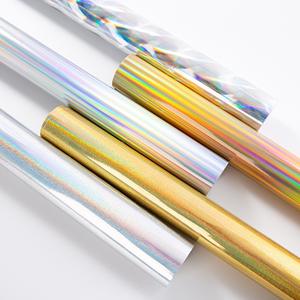 Papier d'emballage cadeau en rouleau, carton métallisé or et argent, enduit de PE, <span class=keywords><strong>pour</strong></span> artisanat et travaux en carton - Product Image 4