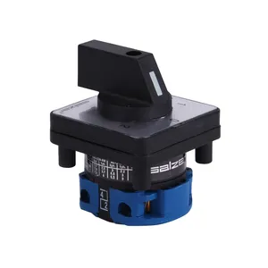 Salzer Cam Switches SA16 16A 1-0-2 61025 1pole change over switch rotary selector switch (TUV,CE and CB Approved)