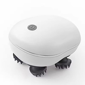 Meilleur choix : Nouveau masseur de cuir chevelu électrique vibrant et pétrissant, étanche et rechargeable, instrument de massage multifonctionnel pour usage domestique - Product Image 5