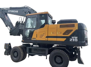 รถขุด HW210ฮุนไดมือสองสภาพดี210ฮุนไดพร้อมส่วนประกอบหลักเครื่องยนต์และปั๊ม - Product Image 3