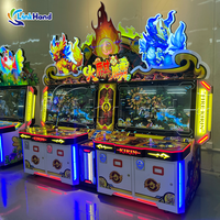 Machine d'arcade à double écran FireKirin de 43 pouces, machine de jeu de table de pêche originale à pièces