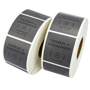 สติกเกอร์ติดด้วยตนเอง UV พร้อมฉลากกระดาษซับแบบสัมผัสใช้สำหรับบรรจุภัณฑ์ขวดเครื่องสำอางแก้วน้ำหอม - Product Image 2