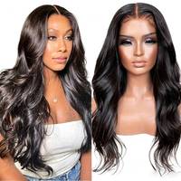 Vendeurs de perruques Perruque frontale en cheveux humains Body Wave Deep Wave Perruques en cheveux brésiliens et péruviens HD Lace Glueless Nouveautés