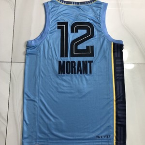 Mayorista #12 Morant Camisetas de <span class=keywords><strong>Baloncesto</strong></span> Verano Malla Transpirable Kit de Secado Rápido Personalizable Tallas Grandes Impreso Technics - Product Image 2