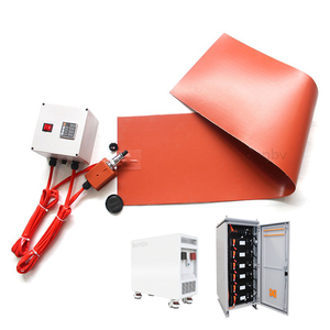 Almohadilla Calefactora Flexible de Silicona para Baterías ESS Solares Fuera de Red 12V/24V/48V DC, Calentador Autoadhesivo con Termostato Personalizado para Celdas LiFePO4, Certificación UL94 - Product Image 1