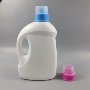 Bouteille de détergent à lessive en <span class=keywords><strong>plastique</strong></span> PE-HD personnalisée de 2000ml de bonne qualité, vide de 2 <span class=keywords><strong>litres</strong></span> - Product Image 1