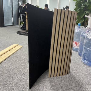 Panneaux muraux en bois flexibles KASARO, panneaux muraux en placage de bois flexible pour panneau mural intérieur - Product Image 3