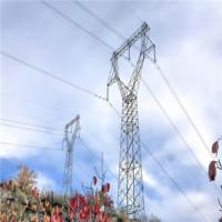 Tour de transmission en treillis d'acier angulaire de haute qualité pour projets de lignes aériennes haute tension de télécommunications électriques
