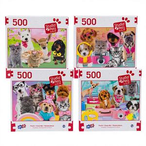 Intrigante rompecabezas de papel de 500 piezas, colección Studio Pets Kintamani, rompecabezas para mayores de 2 años - Product Image 1