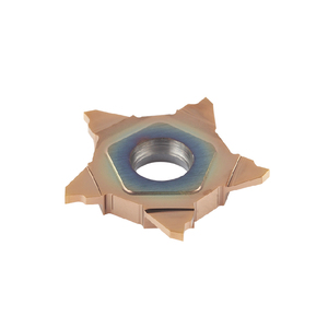 Penta24 5-edges Carbide chèn cho Swiss lathes Độ chính xác cao trong rãnh & chia tay và luồng 100% OEM tương thích. - Product Image 2