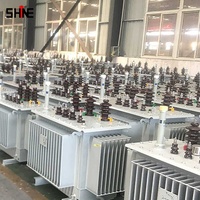 Transformador de Inmersión en Aceite al por Mayor 630kVA-1600kVA Eléctrico Monofásico/Trifásico Salida 400V Grupo Vectorial Yyn0 Dyn11 Enfriamiento ONAN