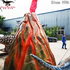 Modello di Dinosauro <span class=keywords><strong>T</strong></span>-<span class=keywords><strong>Rex</strong></span> Animatronico con Mezzo Corpo e Testa, Effetto Vulcano - Product Image 6