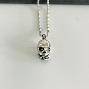 Collar con colgante <span class=keywords><strong>de</strong></span> calavera <span class=keywords><strong>de</strong></span> Halloween personalizado, joyería <span class=keywords><strong>de</strong></span> Hip Hop para hombre, abalorio genial para fiesta <span class=keywords><strong>de</strong></span> disfraces, fiesta <span class=keywords><strong>de</strong></span> eventos - Product Image 3