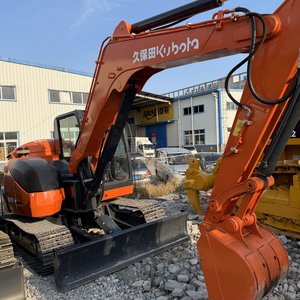 Mini-excavatrice d'occasion japonaise de 8 tonnes pour Kx183/Kx165 avec pompe moteur et roulement, faible nombre d'heures de travail, bonne qualité pour la construction - Product Image 2
