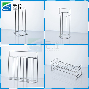 Support en acier inoxydable pour plaques Petri, diamètre 72 mm, pour plaques Petri en verre de 60 mm, conception à poignée unique - Product Image 2
