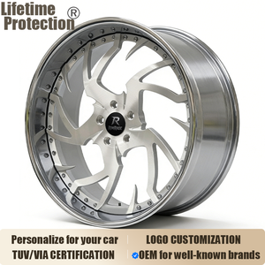 Rucci GUWAP 2-teilige Geschmiedete Felgen 18-26 Zoll 5x112 5x120 5x130 für BMW M4 GTS Audi RS3 Performance Mercedes AMG C43 Lexus IS500 - Product Image 1