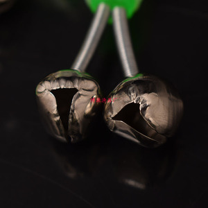 Alarme de pêche en spirale, en plastique vert et en acier inoxydable, dispositif d'alerte portable pour canne à pêche en plein air, pour matériel de pêche - Product Image 5