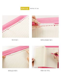A4 Wholesale Handmade Silk Screen Printed <b>Paper</b> Report <b>File</b> Management <b>File</b> Folder Office Document Storage Tools - Product Image 6
