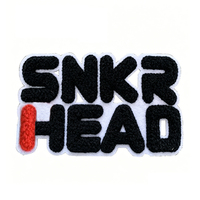 Badge en tissu thermocollant 3D personnalisé avec logo sur mesure, petits et grands modèles en gros pour vêtements, patch brodé