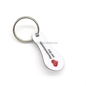 Llavero con Chip para Carrito de Compras de 1 EURO, con Función de Abrebotellas, Impresión en Metal y Resina Epoxi - Product Image 6