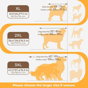 Cama Ortopédica de Lujo para Perros y Gatos, Ultra Suave y Transpirable, de Piel Sintética, Tamaño XXL, con Funda Extraíble y Lavable - Product Image 6