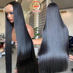 Peluca de Cabello Humano Indio Virgen con Frente de Encaje HD Súper Fino 13x4 13x6, Interfaz de Piel, Cutícula Alineada, Sin Pegamento, Tecnología Avanzada - Product Image 5