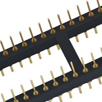 Conector Hembra Redondo para IC, Conector de Cabezal de Pin para Máquina, IC DIP con Paso de 2.54mm
