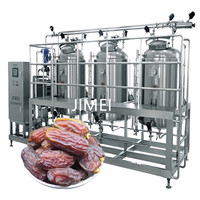 Dadels Poederpasta Productielijn Data Siroop Makende Machine Dateert Fruitverwerkingsmachine