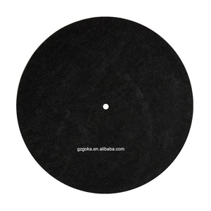 Plateau tournant <span class=keywords><strong>professionnel</strong></span> amélioré en usine, 12 pouces, feutre, pour <span class=keywords><strong>DJ</strong></span>, pour lecteurs de <span class=keywords><strong>vinyle</strong></span> - Product Image 2