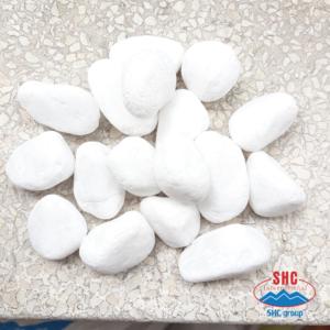 Guijarros blancos, piedras naturales para camino, decoración de estanque y maceta de plantas - Product Image 1