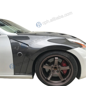 Ailes arrière en fibre de carbone personnalisées de style V en nid d'abeille pour Nissan 370z Z34 2009-2015, kit carrosserie amélioré - Product Image 5
