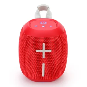 TG-389 speaker nirkabel mini portabel, pengeras suara bluetooth stereo suara keras sederhana dengan radio FM mendukung TF/fungsi USB