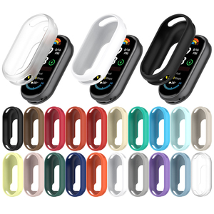 Eraysun xu hướng Silicone bảo vệ bìa cho Xiaomi Mi ban nhạc 8/8 nfc/9/9nfc trường hợp đồng hồ thông minh phụ kiện - Product Image 2