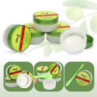 Vente en gros Marque privée 4c Contrôle des bords Huile d'olive Coiffure Tresse Gel Cire Pommade à tenue forte