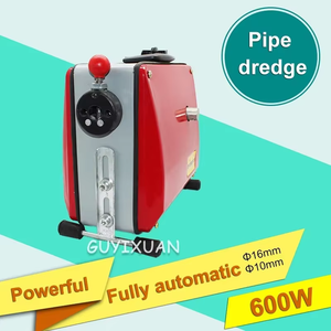 GQ-100 Electric Drain <b>Cleaning</b> <b>Machine</b> 220V Metal Coil Pipe Dredger for Toilet <b>Floor</b> Sewer Descaling - Product Image 2