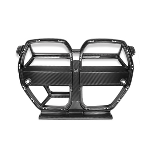 Calandre avant en Fiber de carbone 2021/<span class=keywords><strong>2022</strong></span> CSL, grille de pare-choc avant pour voiture M3 M4 G80 G82 G83, pièces détachées - Product Image 2
